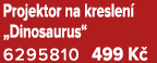 Projektor na kreslen „Dinosaurus“ 6295810 499 K 