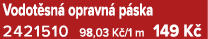 Vodot sn opravn  p ska 2421510 98,03 K /1 m 149 K 