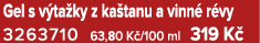 Gel s v ta ky z ka tanu a vinn r vy 3263710 63,80 K /100 ml 319 K 